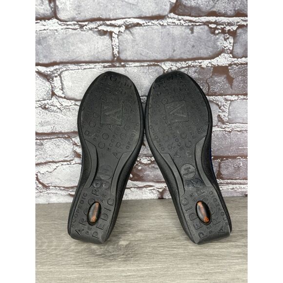 Arcopedico Blue Fabric Drawstring Comfort Slip On Shoes Women’s Sz 39EU/8.5M US - Picture 7 of 16